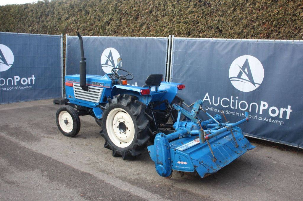 Mini tractor Iseki TL2100 with cultivator
