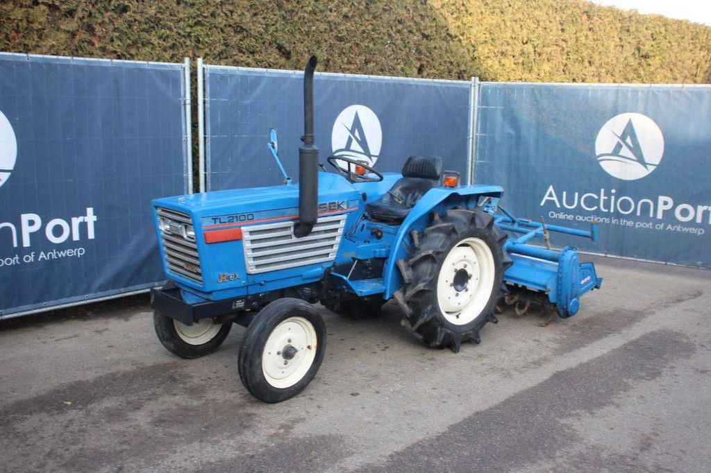 Mini tractor Iseki TL2100 with cultivator