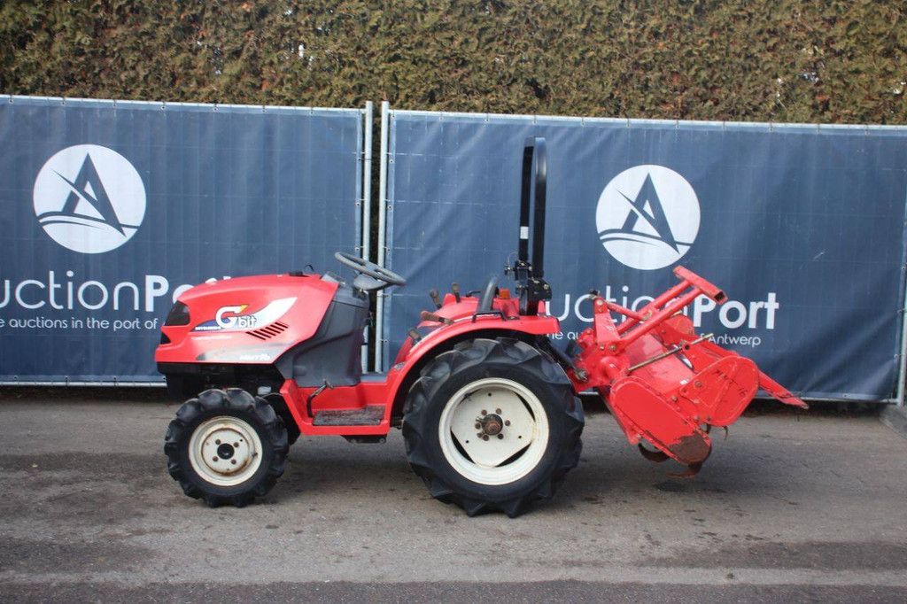 Mini tractor Mitsubishi MMT16 Diesel with cultivator