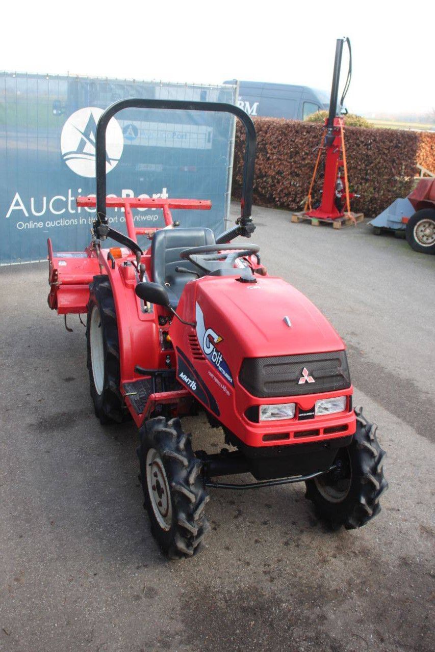 Mini tractor Mitsubishi MMT16 Diesel with cultivator