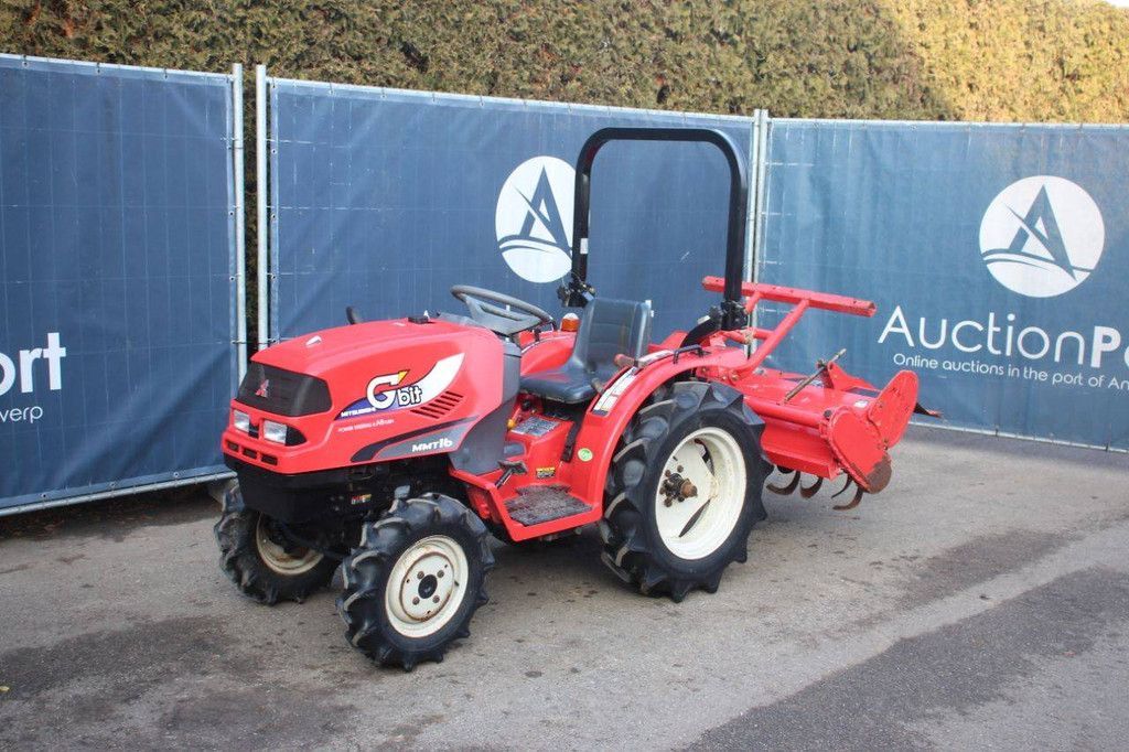 Mini tractor Mitsubishi MMT16 Diesel with cultivator