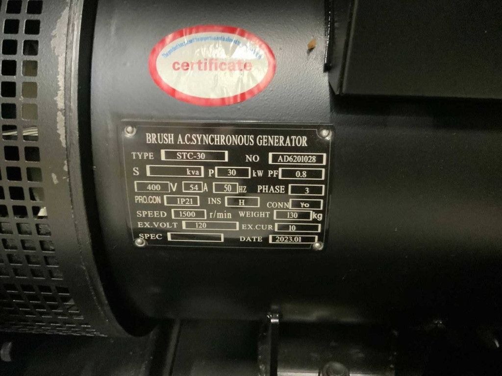 Generator DAMATT CA-30 Diesel 41kVA 2023 Nieuw