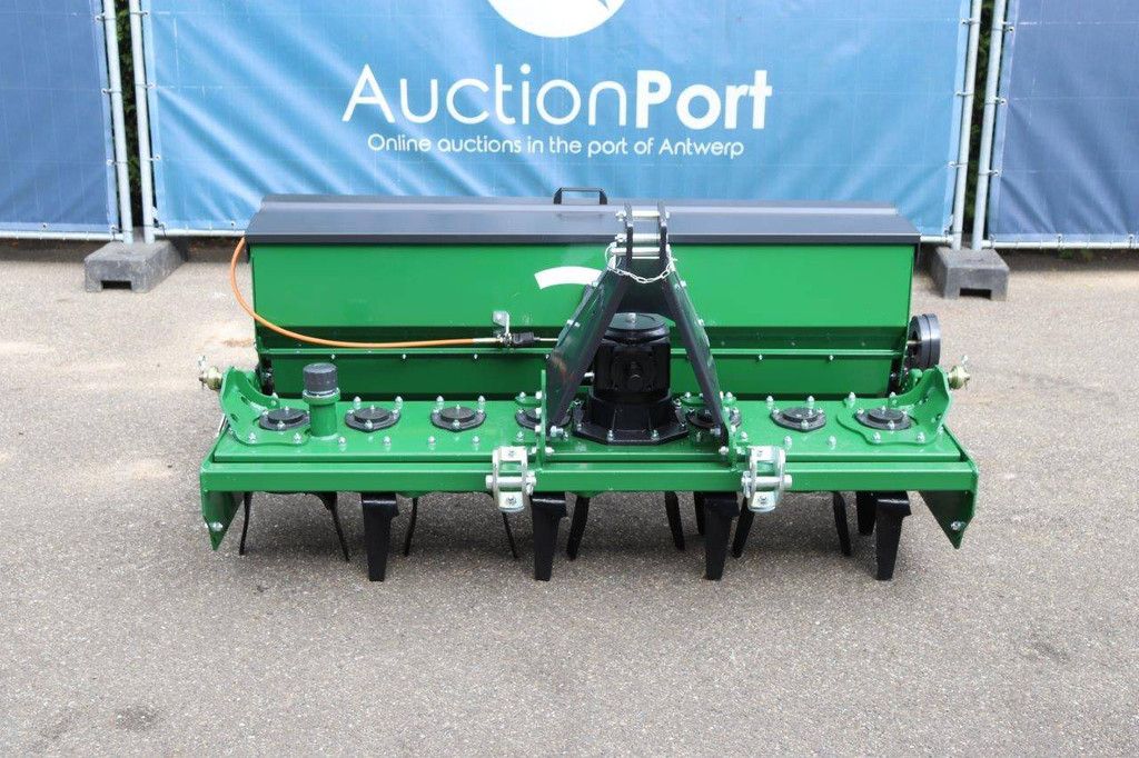 Rotary harrow DK-TEC LXG-170 with seed box New