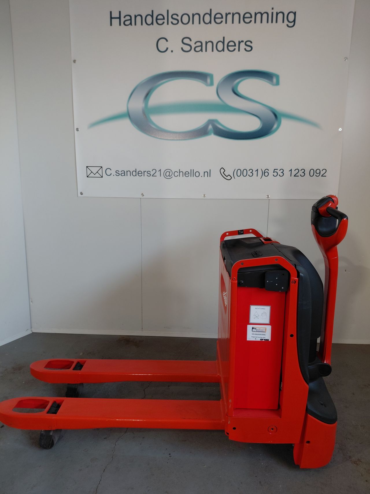 Linde T18 electrische palletwagen