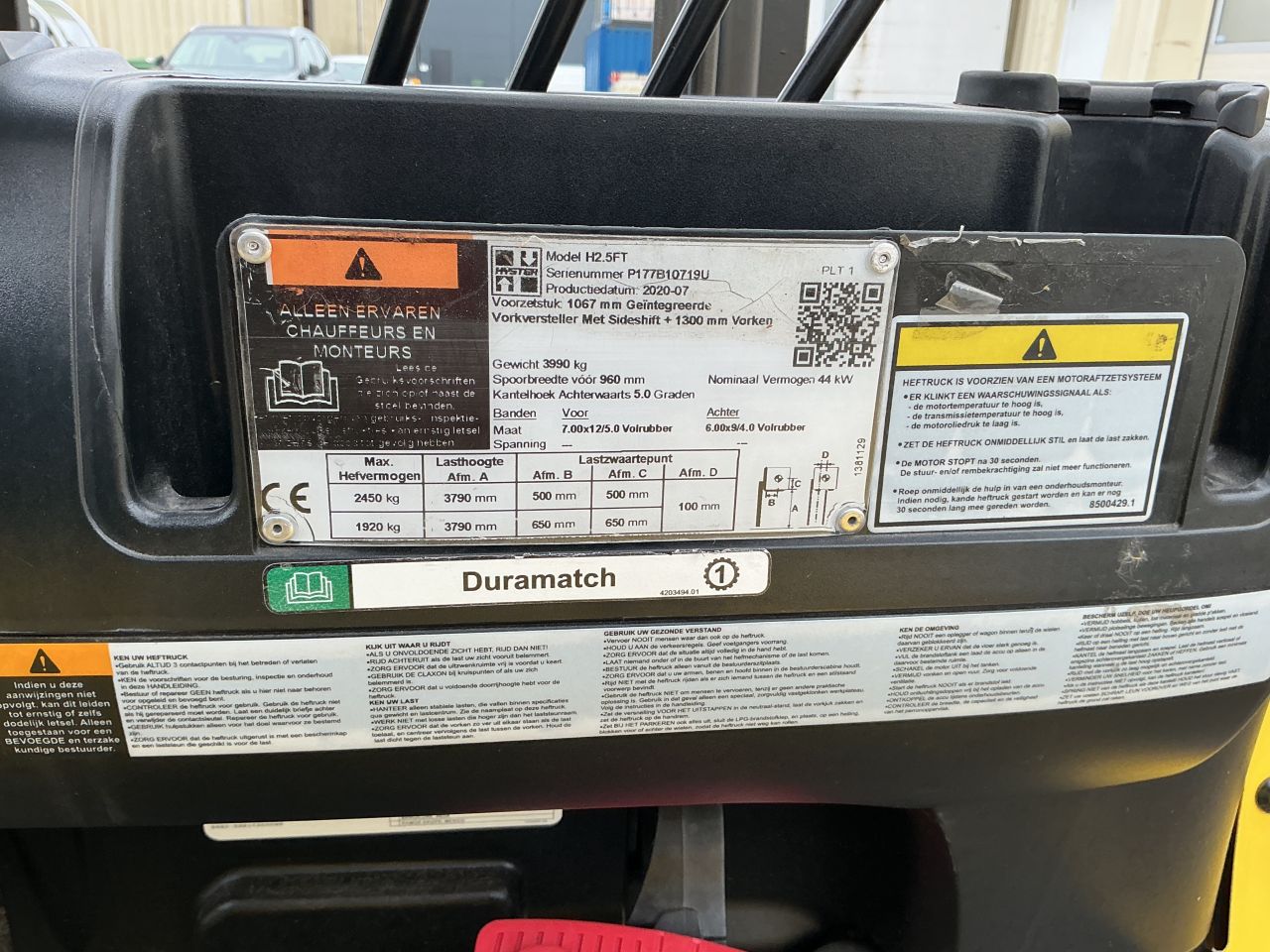 Hysterisch H2.5FT LPG 2020