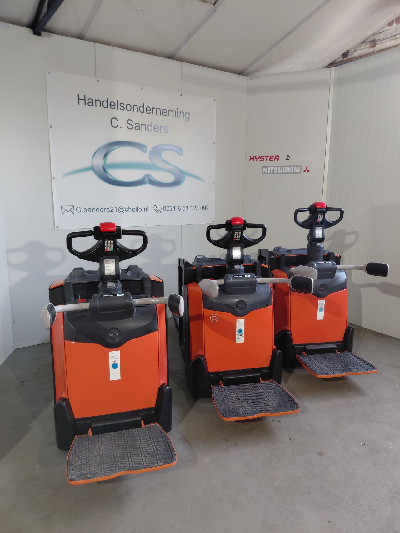 Toyota lpe 250 electrische palletwagen