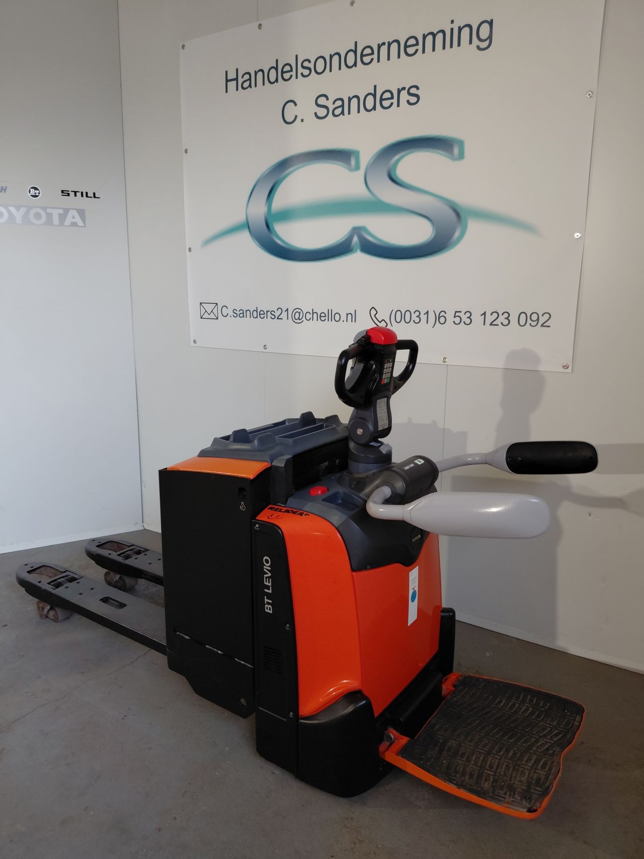 Toyota lpe 250 electrische palletwagen