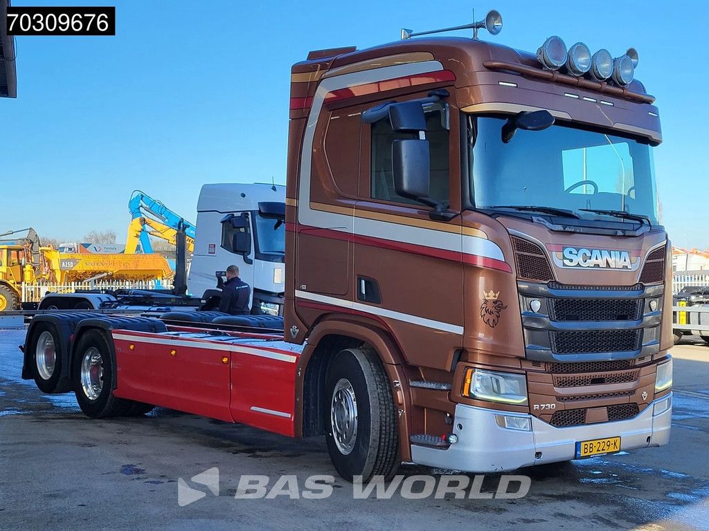 Scania R730 6X2 NL-Truck V8 chassis Lift-Axle Retarder Automatic ACC Euro 6
