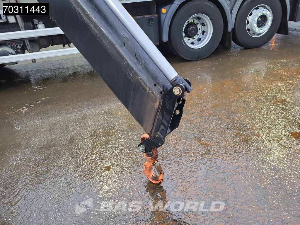 MAN TGS 35.360 8X2 Fassi F235A.0.22 Kran Crane Machine transporter Hydraulic ramp Lift-Asche Euro 6