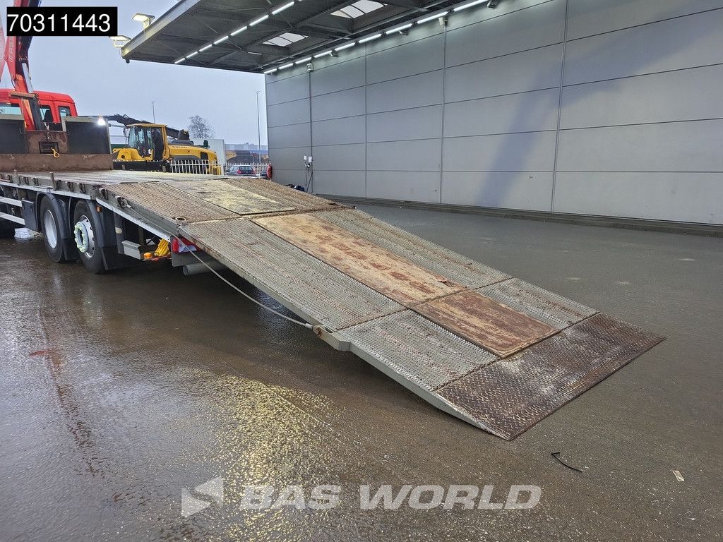 MAN TGS 35.360 8X2 Fassi F235A.0.22 Kran Crane Machine transporter Hydraulic ramp Lift-Asche Euro 6