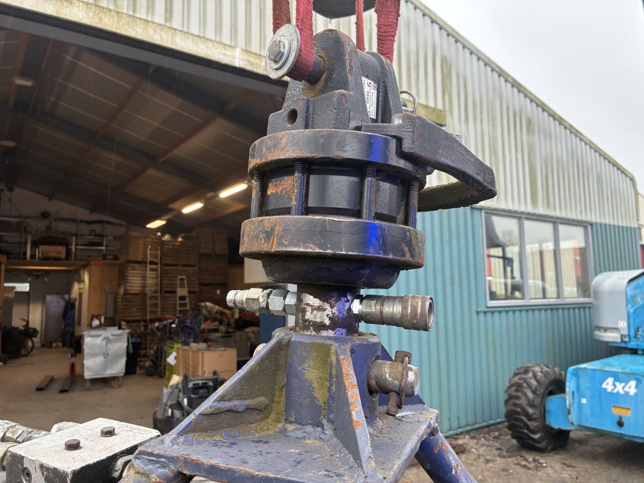 Kennis Stenen klem met rotator