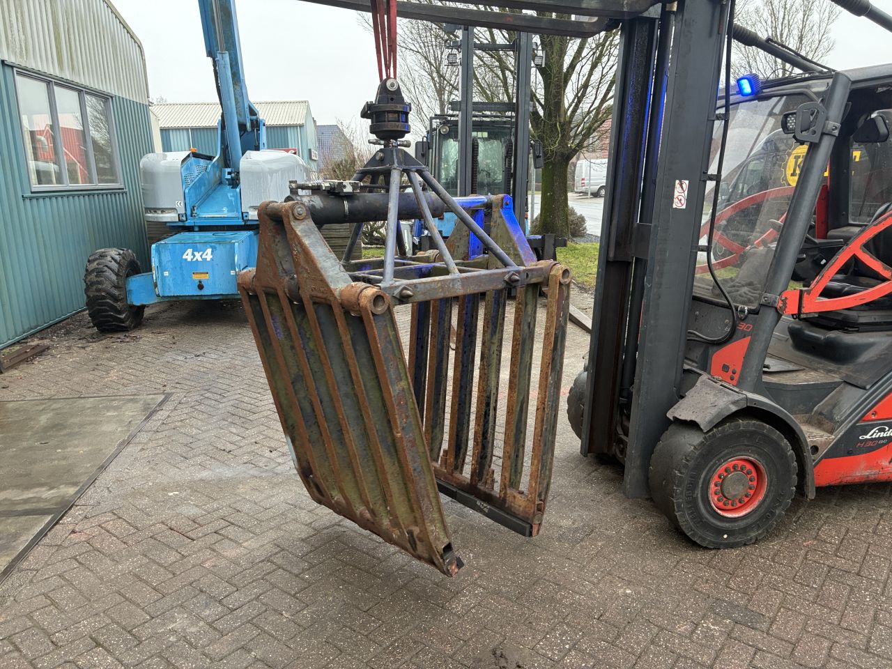 Kennis Stenen klem met rotator