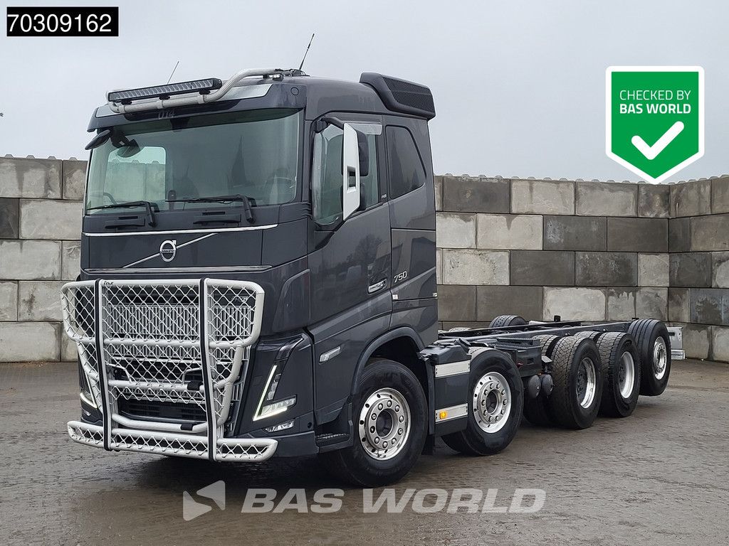Volvo FH FH16 750 10X4 10x4 chassis Dynamic-Steering Big-Axle Lift+Lenkachse VEB+ Navi Euro 6