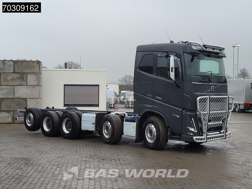 Volvo FH FH16 750 10X4 10x4 chassis Dynamic-Steering Big-Axle Lift+Lenkachse VEB+ Navi Euro 6