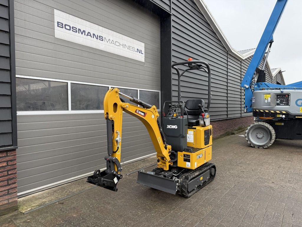 XCMG XE10 E minigraver NIEUW