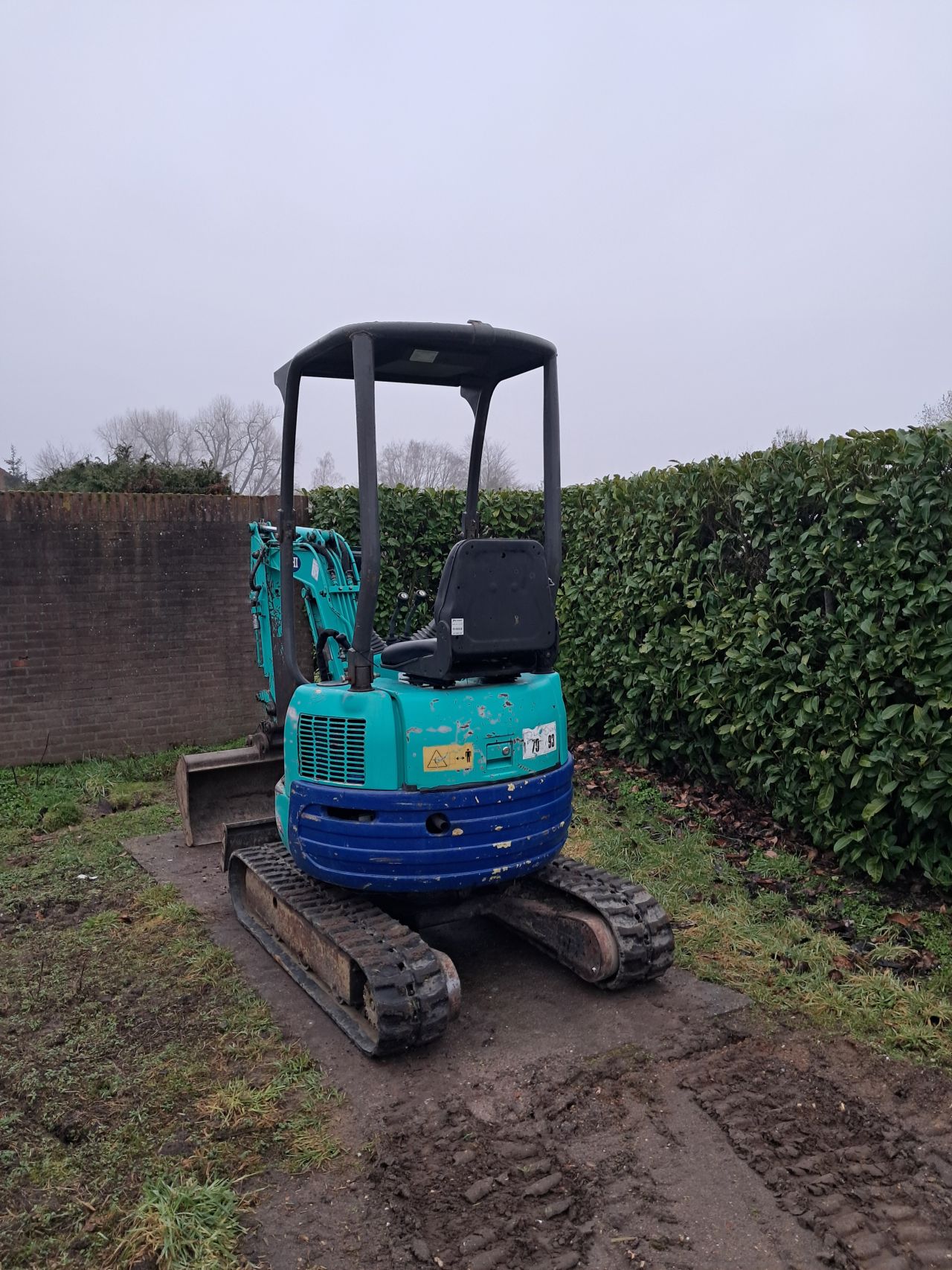 Minigraver IHI 12 / Minikraan / Graafmachine / 1200 kg