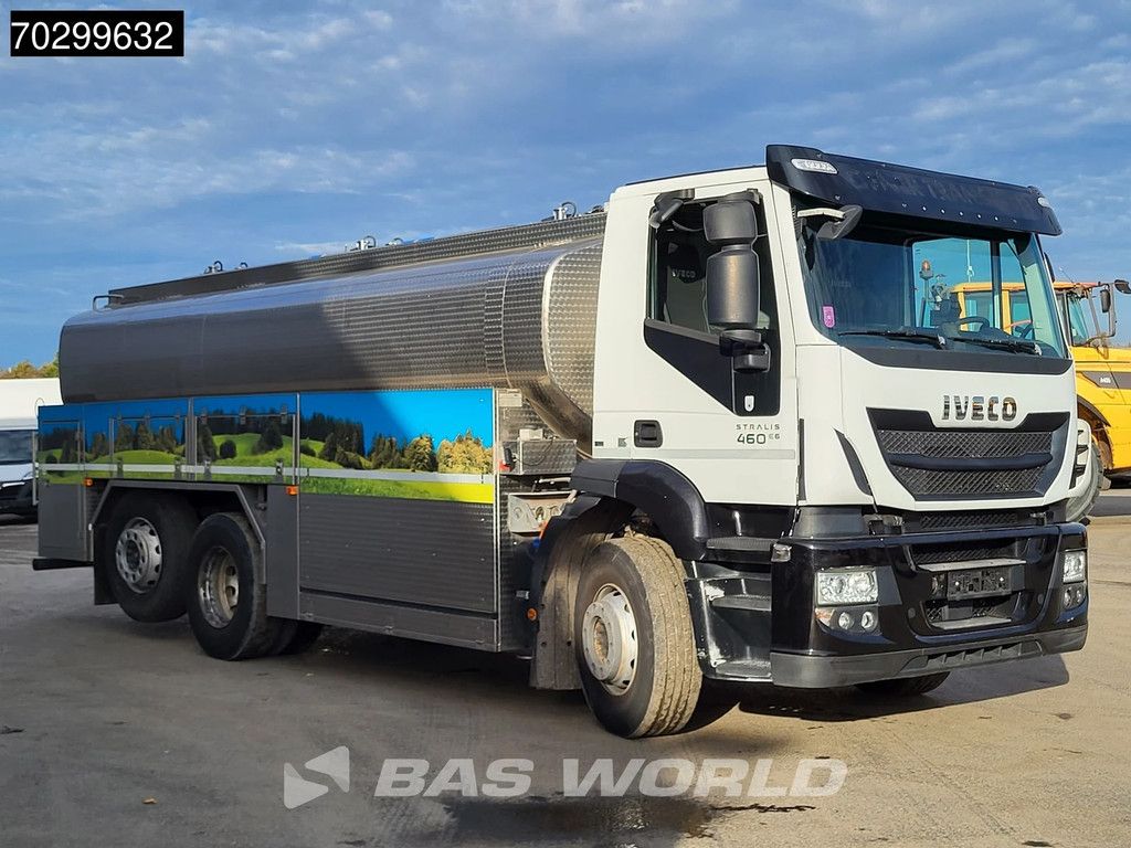 Iveco Stralis 460 6X2 15900 LTR Retarder Lift/Steering Axle ACC Euro 6