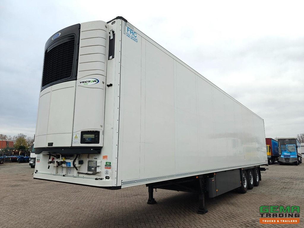 Schmitz Cargobull SCB S3B 3-Axle Schmitz - Disc Brakes - Refrigerated Transport - Carrier Vector 1550 - 3098 Hours - Pallet Boxes