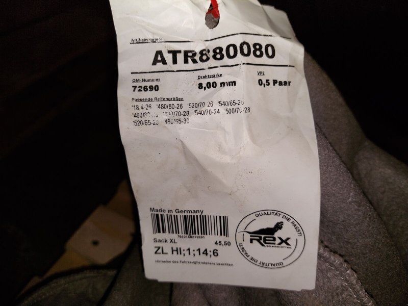 Rex ATR880080 8,00mm
