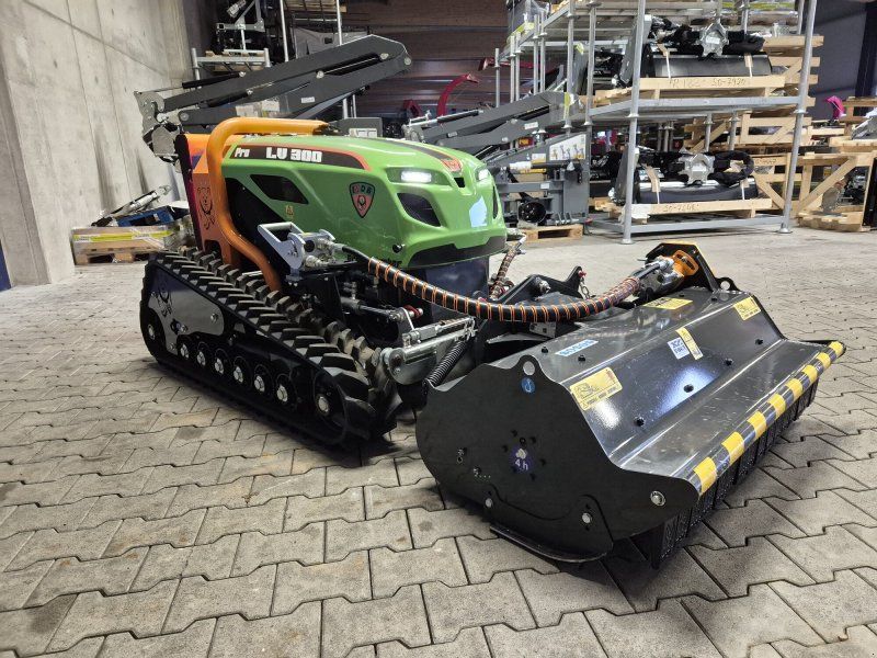 MDB LV300 PRO Mulchraupe Mähraupe Funkraupe  Mulchkopf-Vorfüh