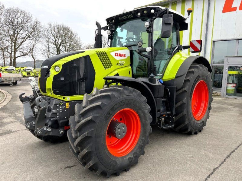 Claas AXION 870 CMATIC CEBIS, FKH + FZW, CEMIS 1200, nur 350 h !