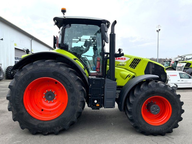 Claas AXION 870 CMATIC CEBIS, FKH + FZW, CEMIS 1200, nur 350 h !