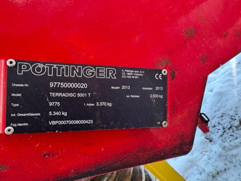 Pöttinger TERRADISC 5001 T