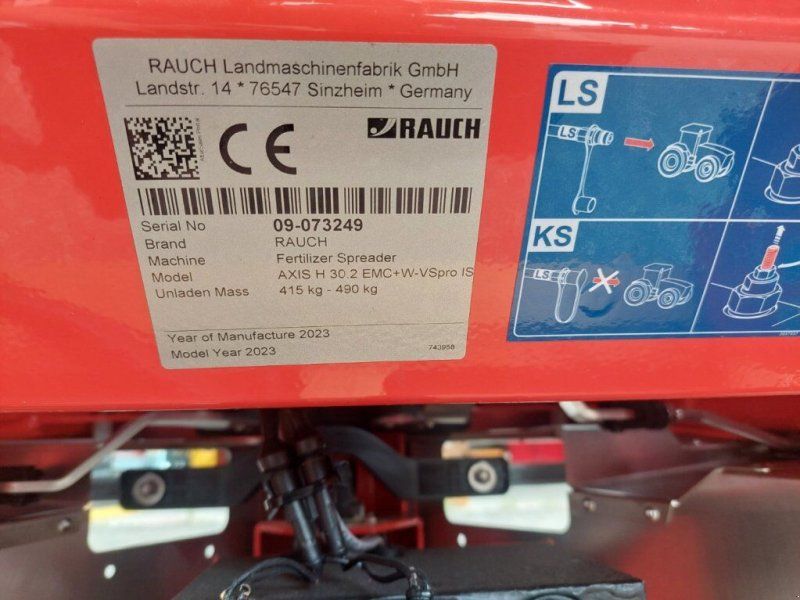 Rauch DÜNGESTREUER AXIS 30.2 HEMC