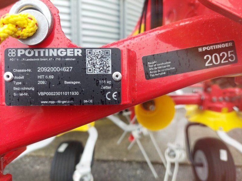 Pöttinger Zettkreisel HIT 6,69