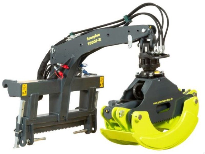 Uniforest Rückezange Scorpion 1800 F-R / 1800F-R Front+Heck-Anbau