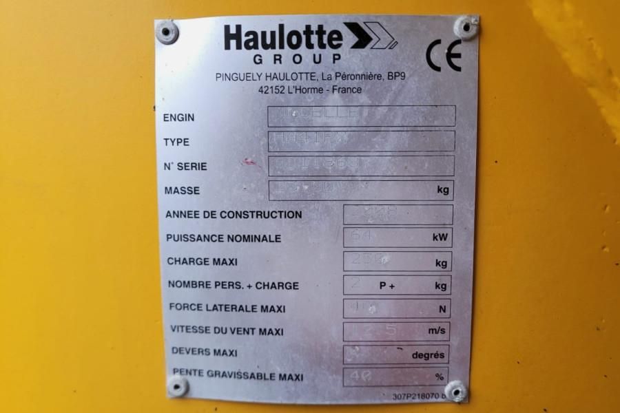 Haulotte HA41PX As-Is, Diesel, 4x4x4 Drive, 41.5m Working H