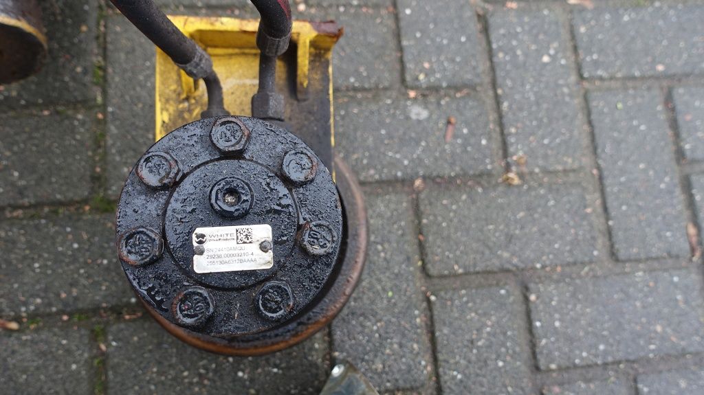 Bok en Zwenkwiel Hydraulische aandrijving