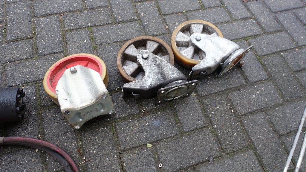 Bok en Zwenkwiel Hydraulische aandrijving