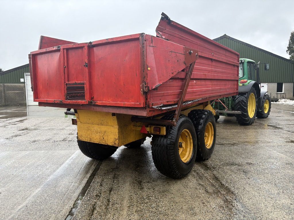 Schuitemaker Kiepwagen tandemas