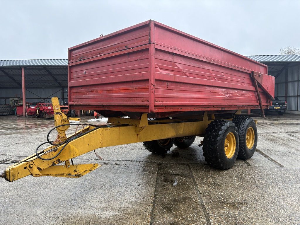 Schuitemaker Kiepwagen tandemas