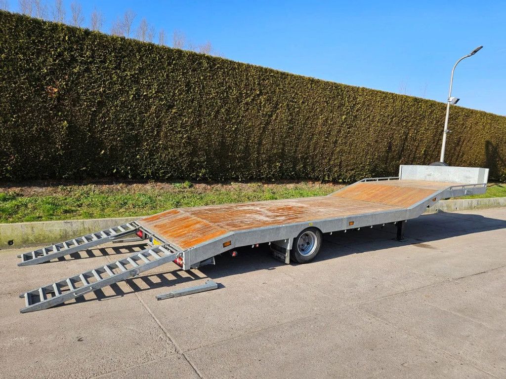 Veldhuizen 5,0-tons Semi-dieplader oplegger 7,5 m.