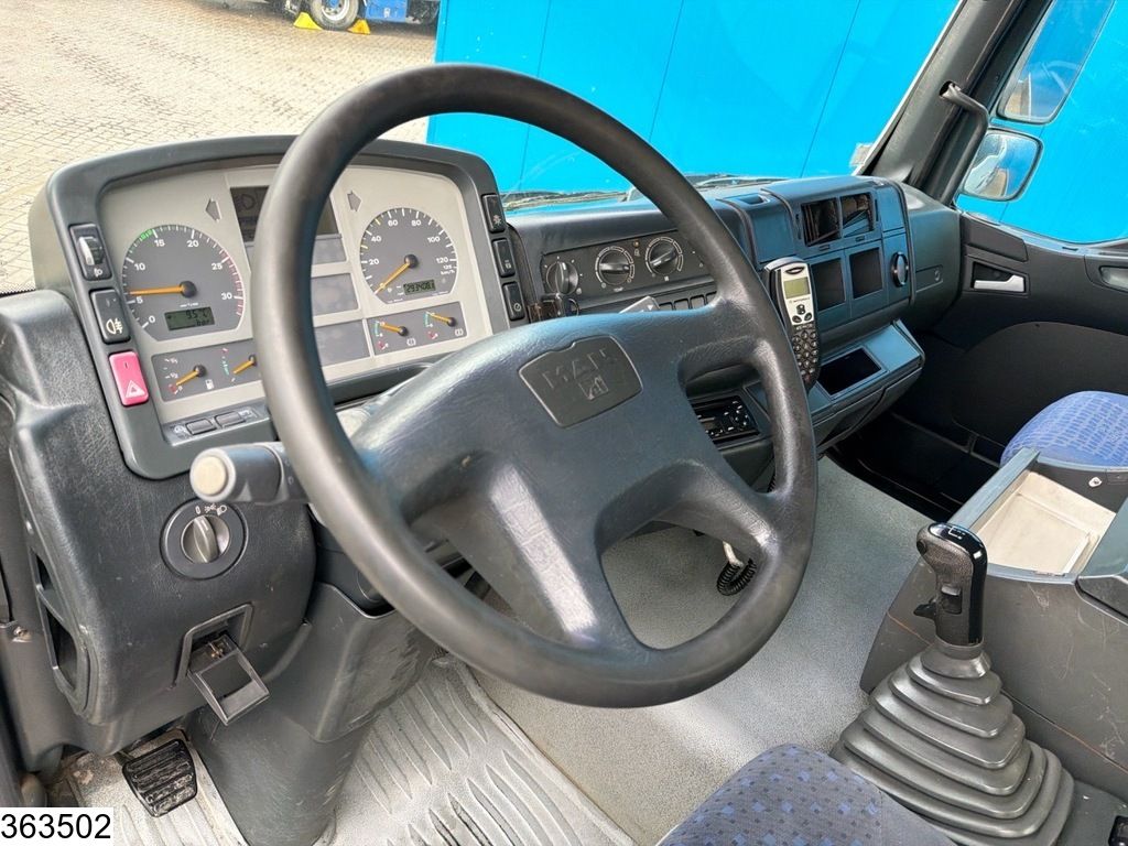 MAN TGA 32 360 8x4, 8 m³, Manual transmission, Leaf suspension