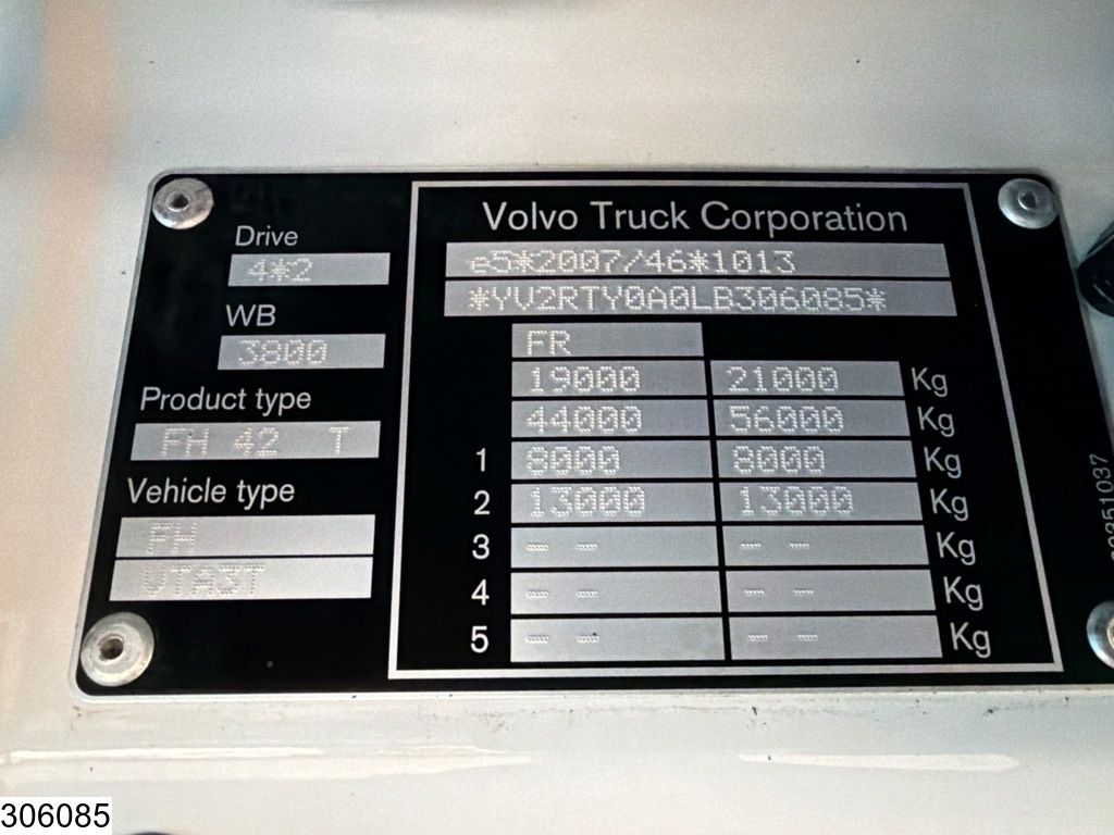 Volvo FH 460 EURO 6d, Standairco, I-Shift, 2 Tanks