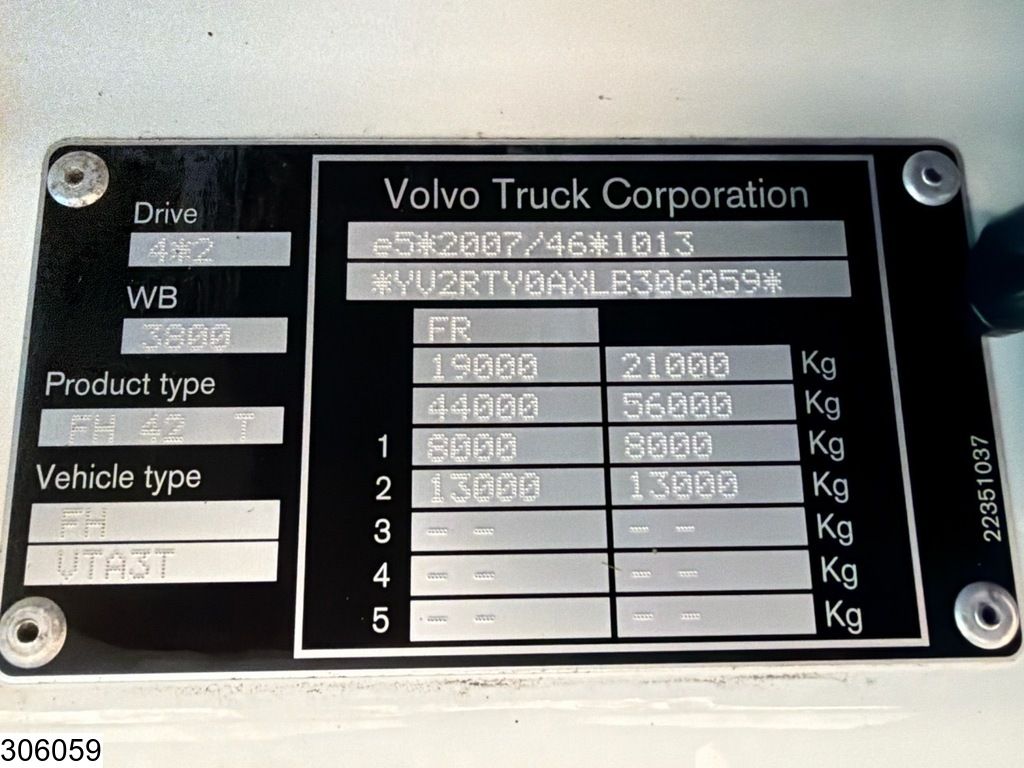 Volvo FH 460 EURO 6d, Standairco, I-Shift, 2 Tanks