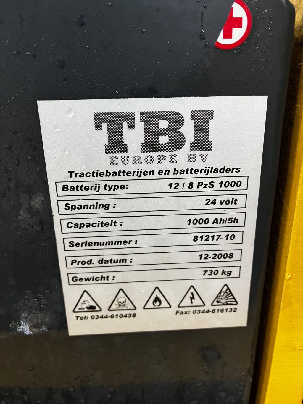 HYSTER A1.50XL Elec Heftruck met Triplomast (5.32M) en Sideshift