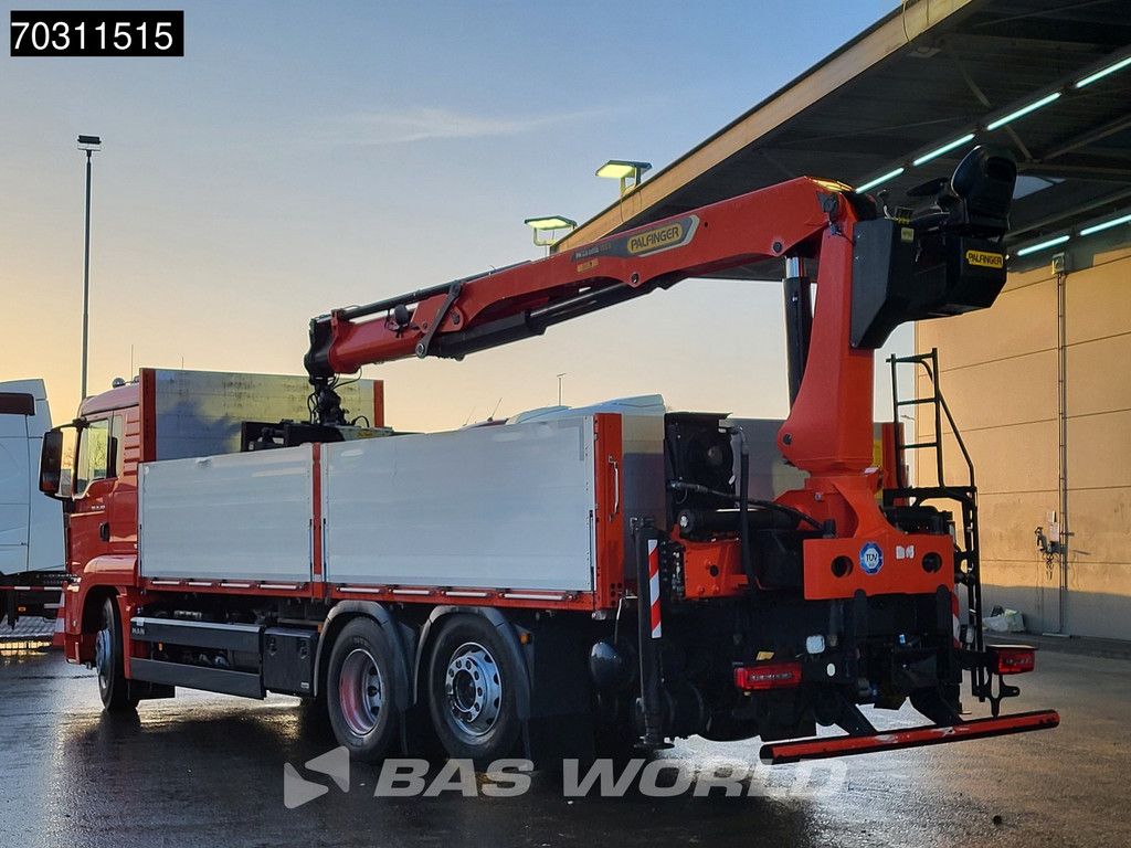 MAN TGS 26.460 6X2 Palfinger PK23.001L TEC Kran Crane Full Air suspension Lift+steering axle Euro 6