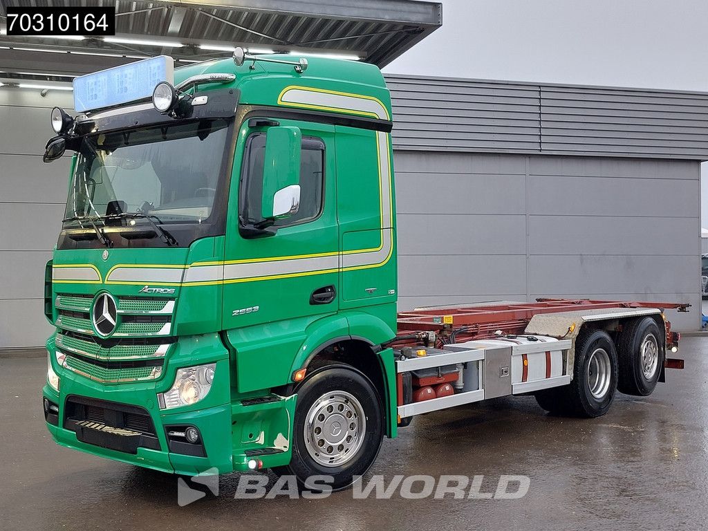 Mercedes Actros Actros 2553 6X2 Tipping BDF system Lift-Lenkasche Automatic Retarder ACC Euro 6