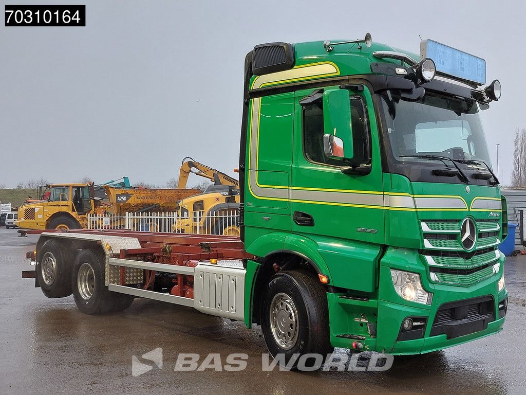 Mercedes Actros Actros 2553 6X2 Tipping BDF system Lift-Lenkasche Automatic Retarder ACC Euro 6