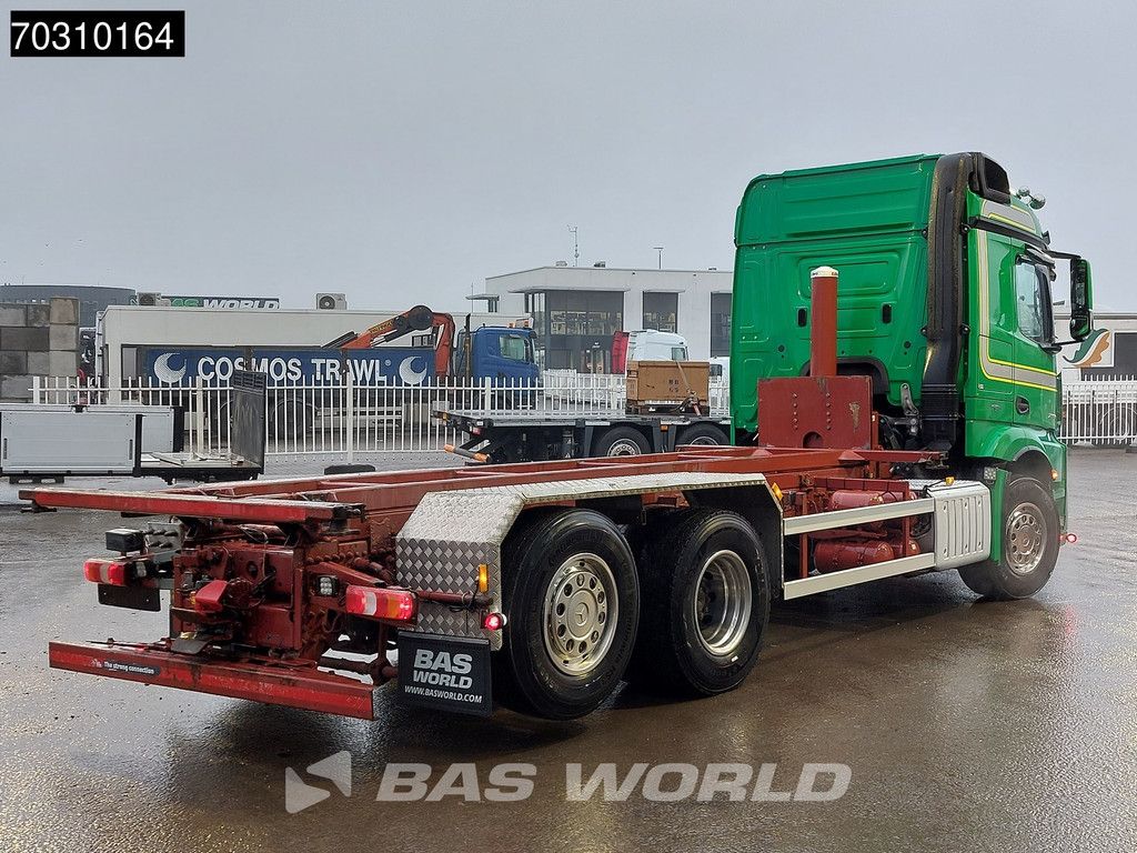 Mercedes Actros Actros 2553 6X2 Tipping BDF system Lift-Lenkasche Automatic Retarder ACC Euro 6