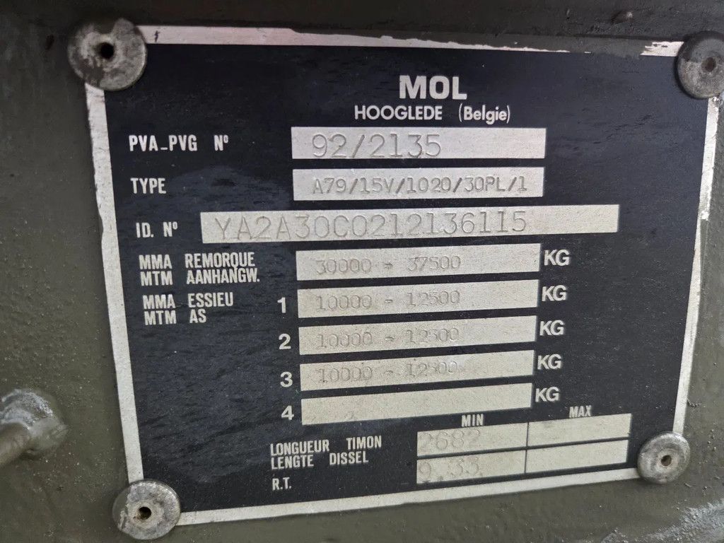 MOL 3 as bladgeveerd hydr rampen , verbreders