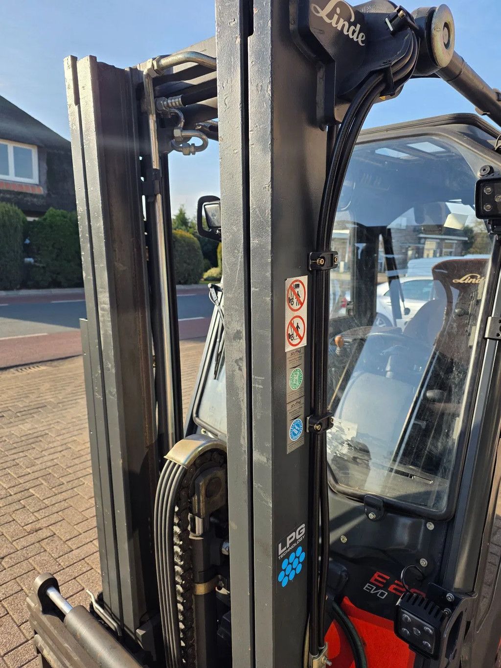 Linde E20evo Trilplo heftruck vol opties