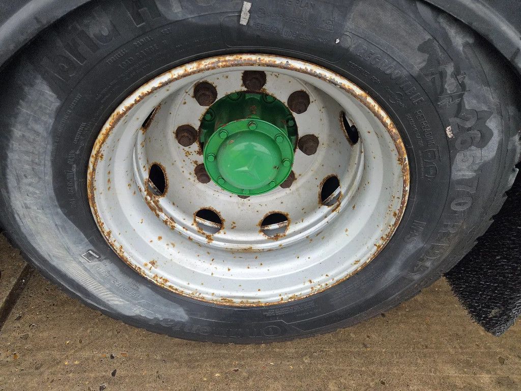 GS 3 as luchtgeveerd, liftas, schijfremmen