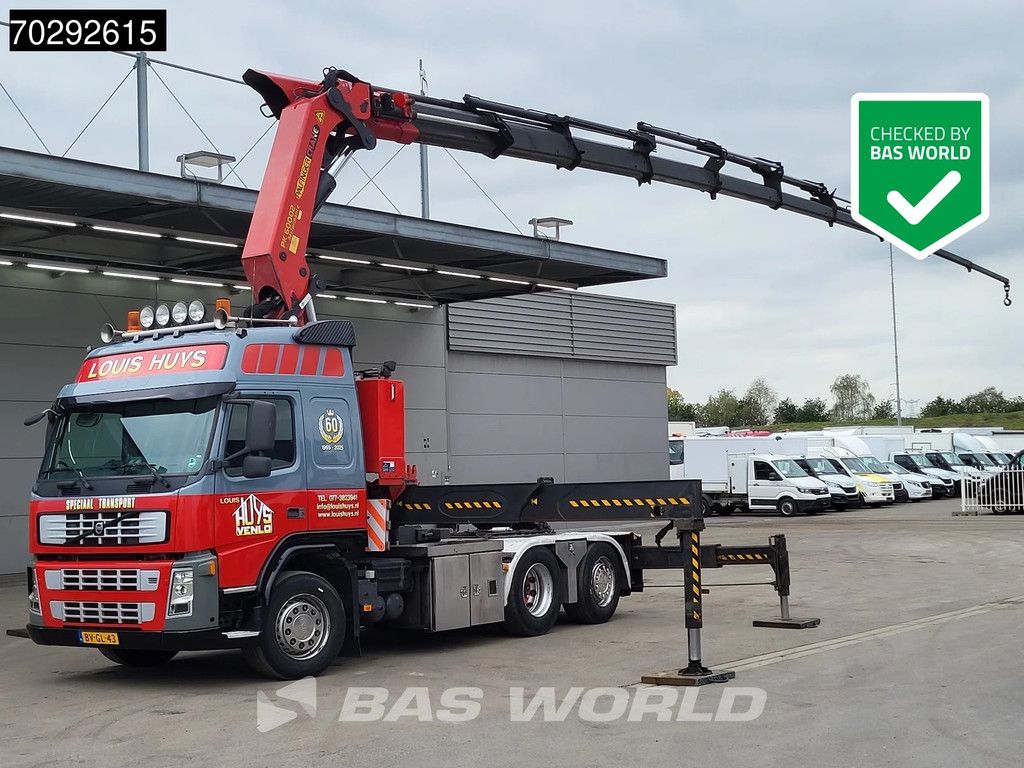 Volvo FM FM 440 6X2 NL-Truck Palfinger PK60.002 Crane Kran 10x Extensions Lift+Steering Axle