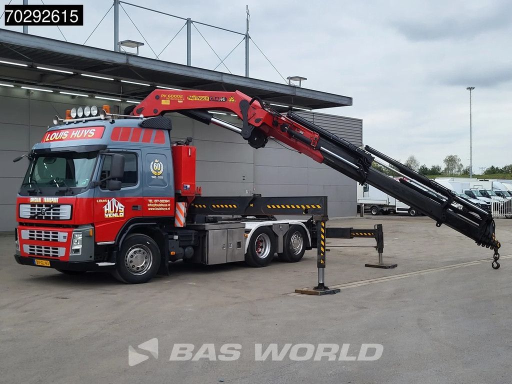 Volvo FM FM 440 6X2 NL-Truck Palfinger PK60.002 Crane Kran 10x Extensions Lift+Steering Axle