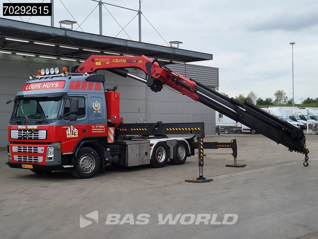 Volvo FM FM 440 6X2 NL-Truck Palfinger PK60.002 Crane Kran 10x Extensions Lift+Steering Axle